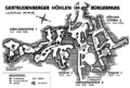 www.osnabrueck-fuehrungen.de, Höhlenplan Gertrudenberger Loch